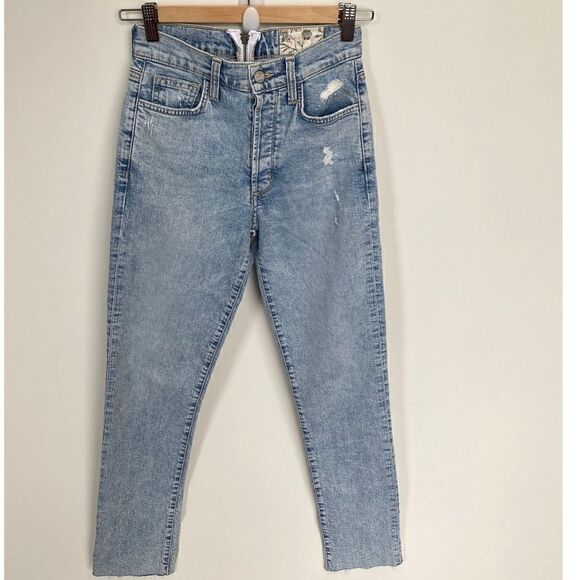 Ziwy Women's Blue Gloria Original Back Zip Jeans - Picture 4 of 13